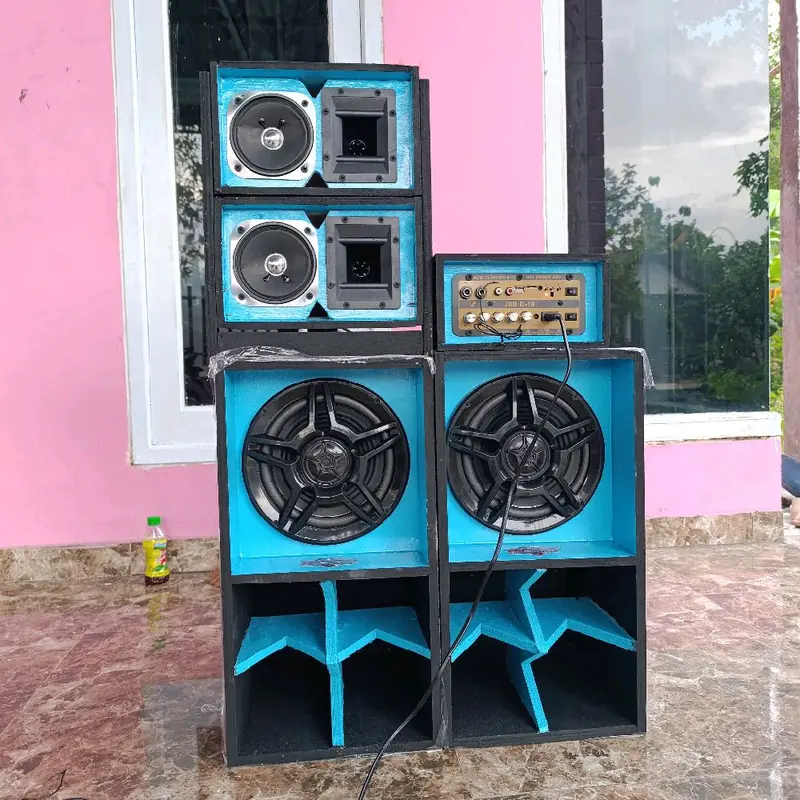 Paket 8 inch Cbs nogosari Sound Miniatur siap bunyi Bluetooth Speaker salon Bass 1