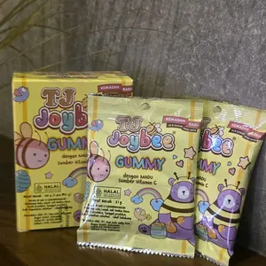 VITAMIN ANAK TJ JOYBEE GUMMY MADU BENTUK PERMEN GUMMY KENYAL VITAMIN ANAK MADU KENYAL