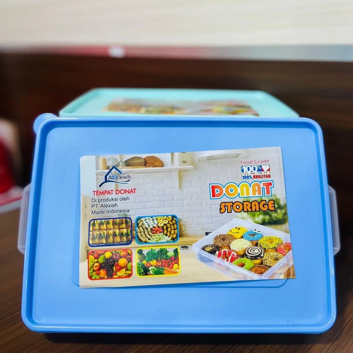 3 pcs  toples JCO penyimpan kue dan makanan