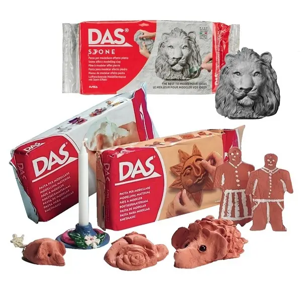 TBMO DAS Modelling Clay / Tanah Liat 1000GR White / Terracotta