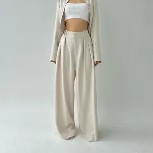 TAVI PANTS - Celana Panjang Wanita Highwaist