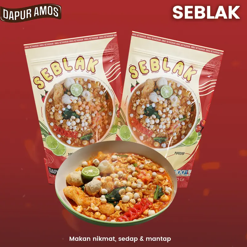 [PAKET BUNDLING NIKMAT] 2 SEBLAK INSTAN - DapurAmos 0