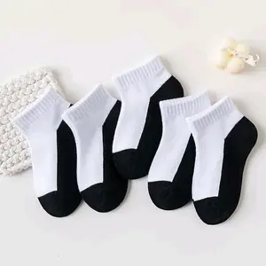 (paket 3 pasang) kaos kaki sekolah anak TK SD telapak hitam premium