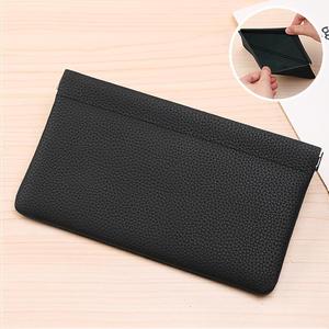 シンプルスタイルの本革長財布（パスポート・免許証・IDホルダー、化粧ポーチ）