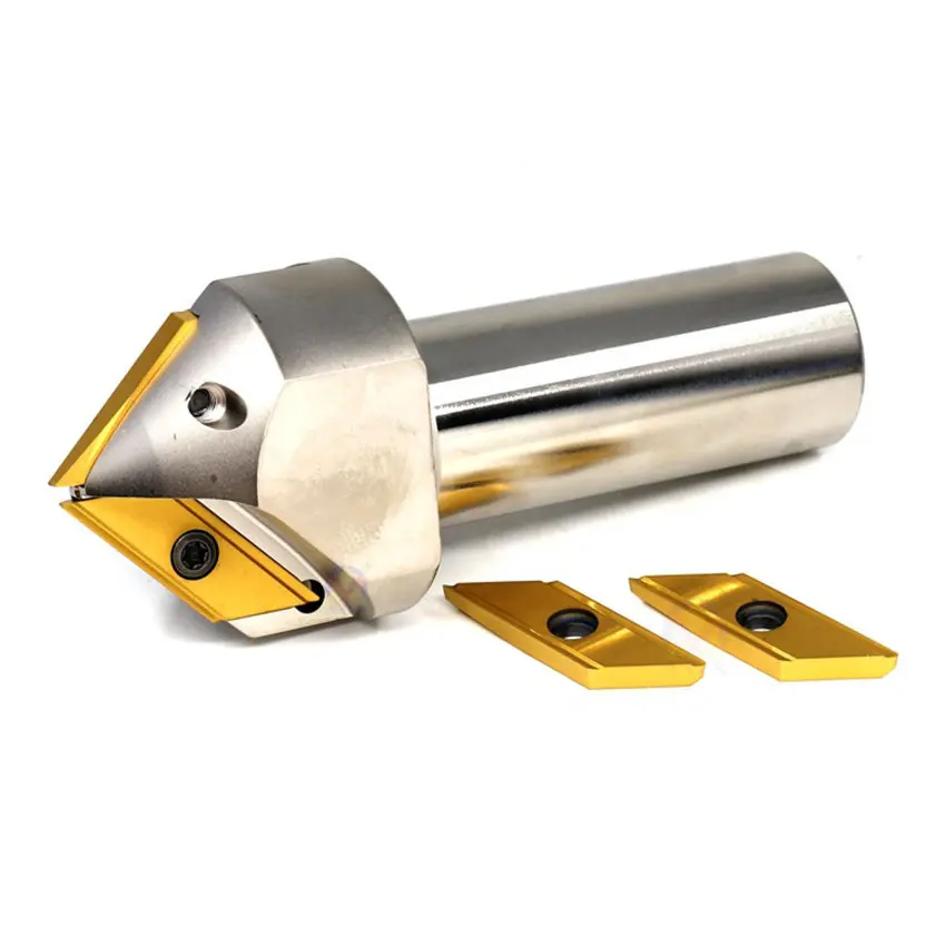 ECC17005R 30 °  C12 Long Edge Chamfering Tool ECC 17005R Blade XCET170404 Hard Alloy Blade CNC Chamfering Tool Holder
