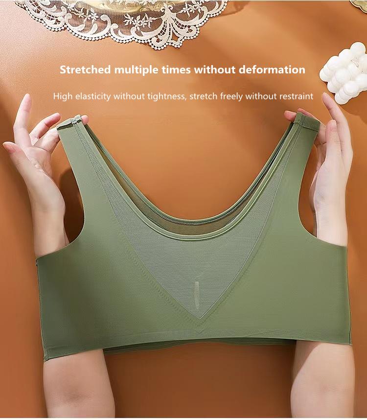 Product Introduction of Seluar Dalam , Sukan Musim Panas dan Riadah, Dengan Cawan Tetap, Payudara Besar, Garis Leher Jaringan Fesyen, , Tanpa Wayar,  Gaya Rompi, Punggung Cantik Merah Kuning ,  kembali String Bra 38c seluar dalam hitam bralet Clothing Outdoor Sport 16
