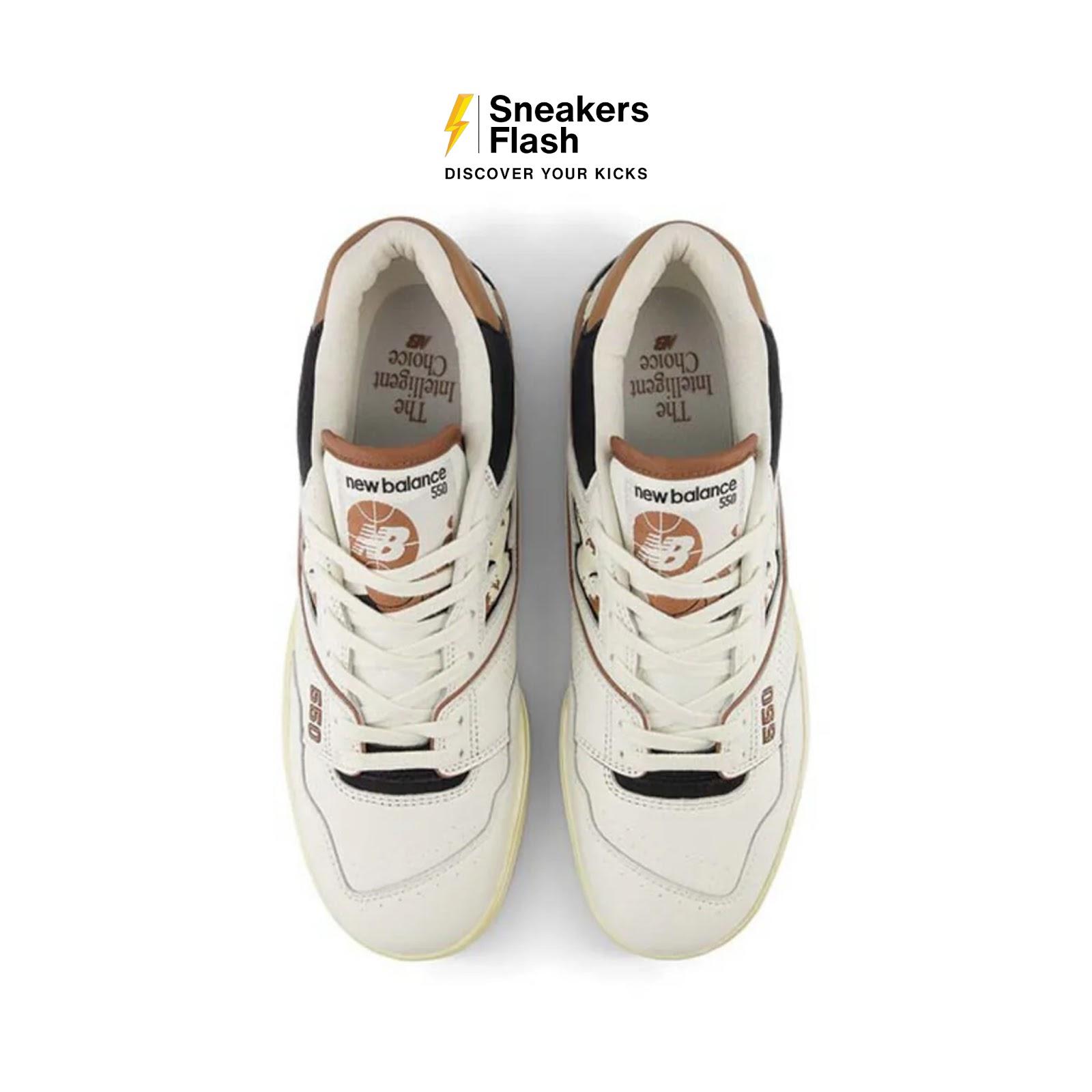 NEW BALANCE 550 V1 VINTAGE BROWN PACK PECAN - BB550VGC — alternate view