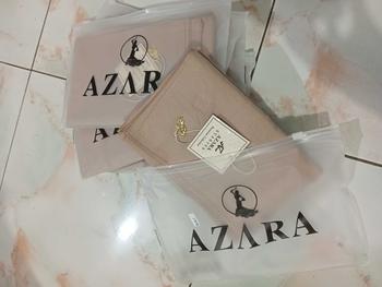 Product Review of Azara Sultan Voal Polos Hijab Segiempat Bahan Voal Premium Metal Logo Pouch / Logo Print Kemasan Plastik ukuran standar from K**e 0