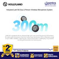 Gambar Hollyland Lark M2 DUO 2.4 GHz 2 Person Wireless Noise Cancellation Omnidirectional Microphone System - Camera dari Sentra Digital Kota Surabaya 4 Tokopedia