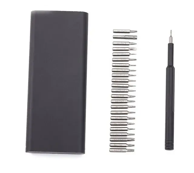 Obeng set 24in1 Magnet Multifungsi screwdriver set isi 24 pcs Servis Hp Jam Camera 1