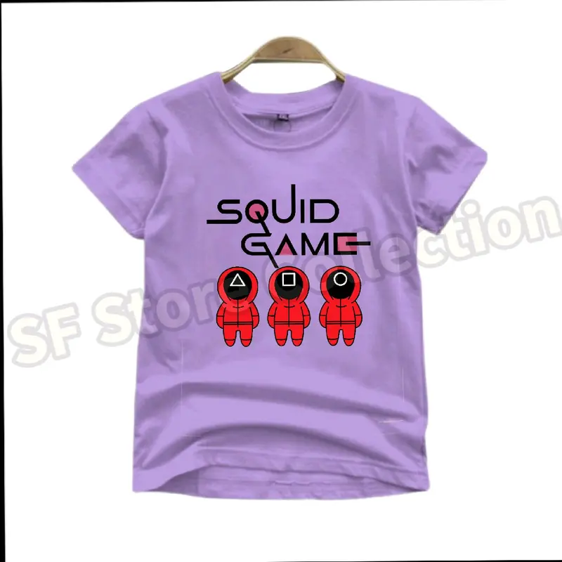 Kaos Anak Perempuan dan Laki Laki Squid Game - Fashion Anak 8