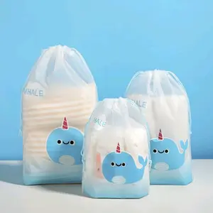 JATENG POUCH SERUT LUCU KECIL SEDANG BESAR PLASTIK ULANG TAHUN SOUVENIR