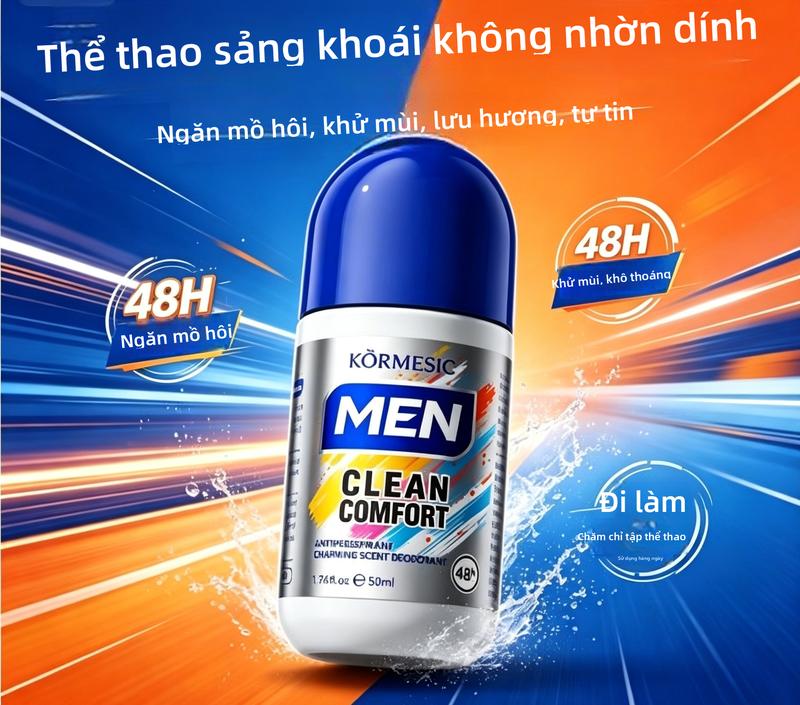 Lăn khử mùi nam chống mồ hôi suốt ngày khử mùi nách hiệu quả công thức dịu nhẹ không kích ứng da có phiên bản cơ bản và nâng cấp hương chanh tươi mát