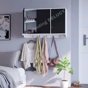 Lemari Gantung Minimalis 3 Pintu Pakaian Gantung Lemari Baju Lemari Dapus Tempel Dinding Terlaris Dan Modern Serbaguna