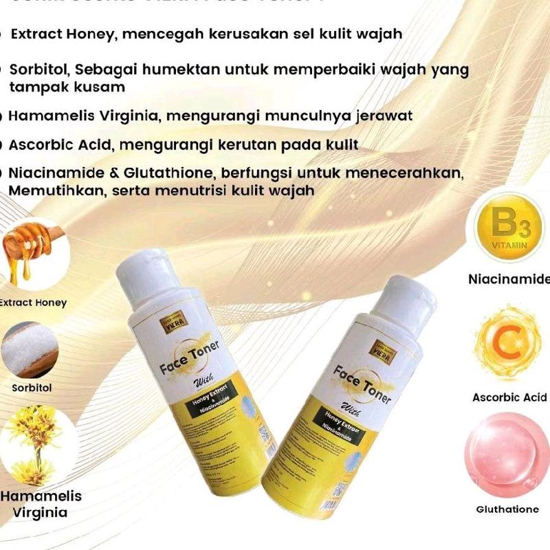 VIERA Sonik Skin Nice Termurah paket komplit mencerahkan wajah memperbaiki skin barier Mempercantik 4