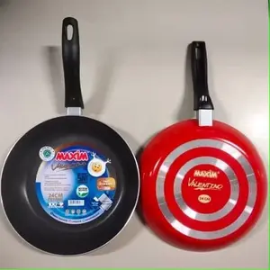Teflon Frypan Maxim Valentino 20cm - Teflon Anti Lengket - Telfon Maxim - Frypan Anti lengket - Panci Anti Lengket Alat Masak