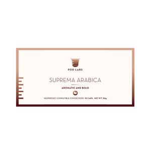 Pod Labs Nespresso Compatible Suprema Arabica (10 Capsules)