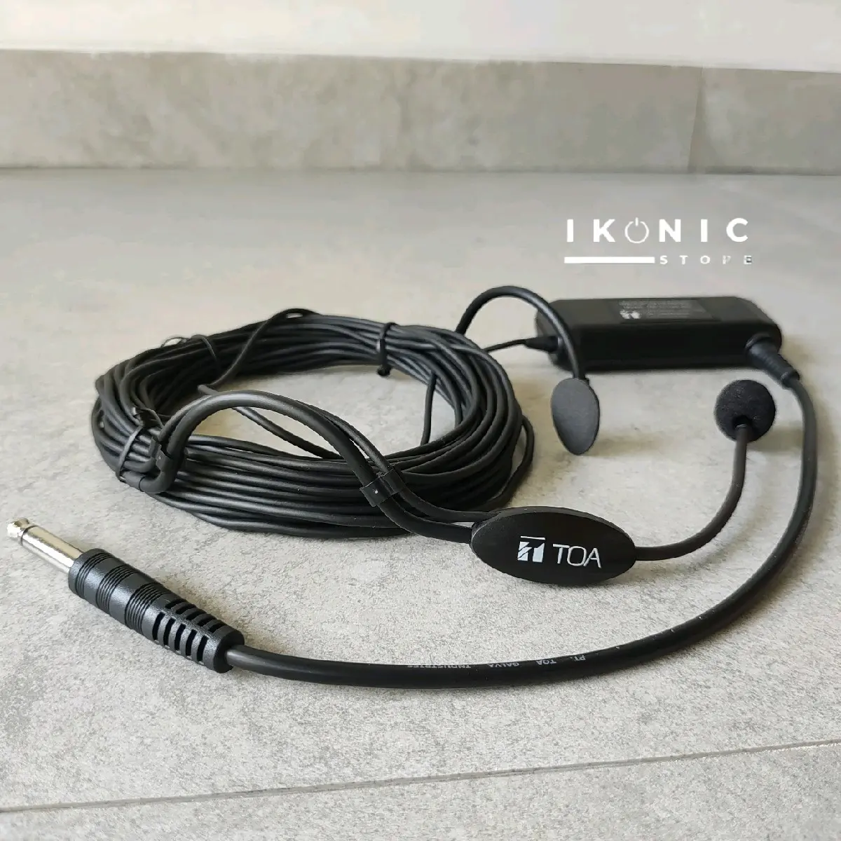 IKONIC Mic Kabel Headshet TOA ZM 371 Original Toa Bando ZM 371 HS Kabel 10M Garansi Resmi