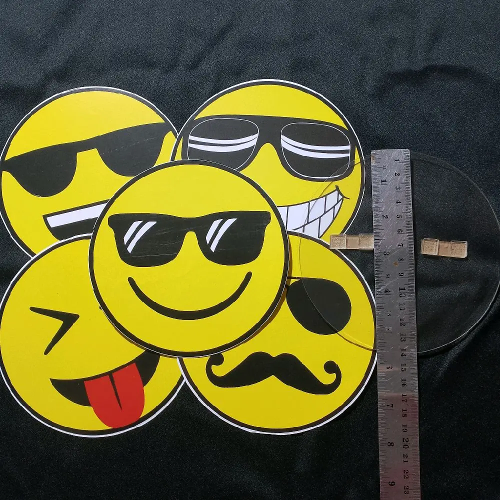 wiper wing emoji universal 5 karakter 12 cm
