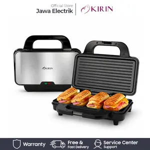 Sandwich Toaster /Grill Pan Anti Lengket KIRIN KST-180