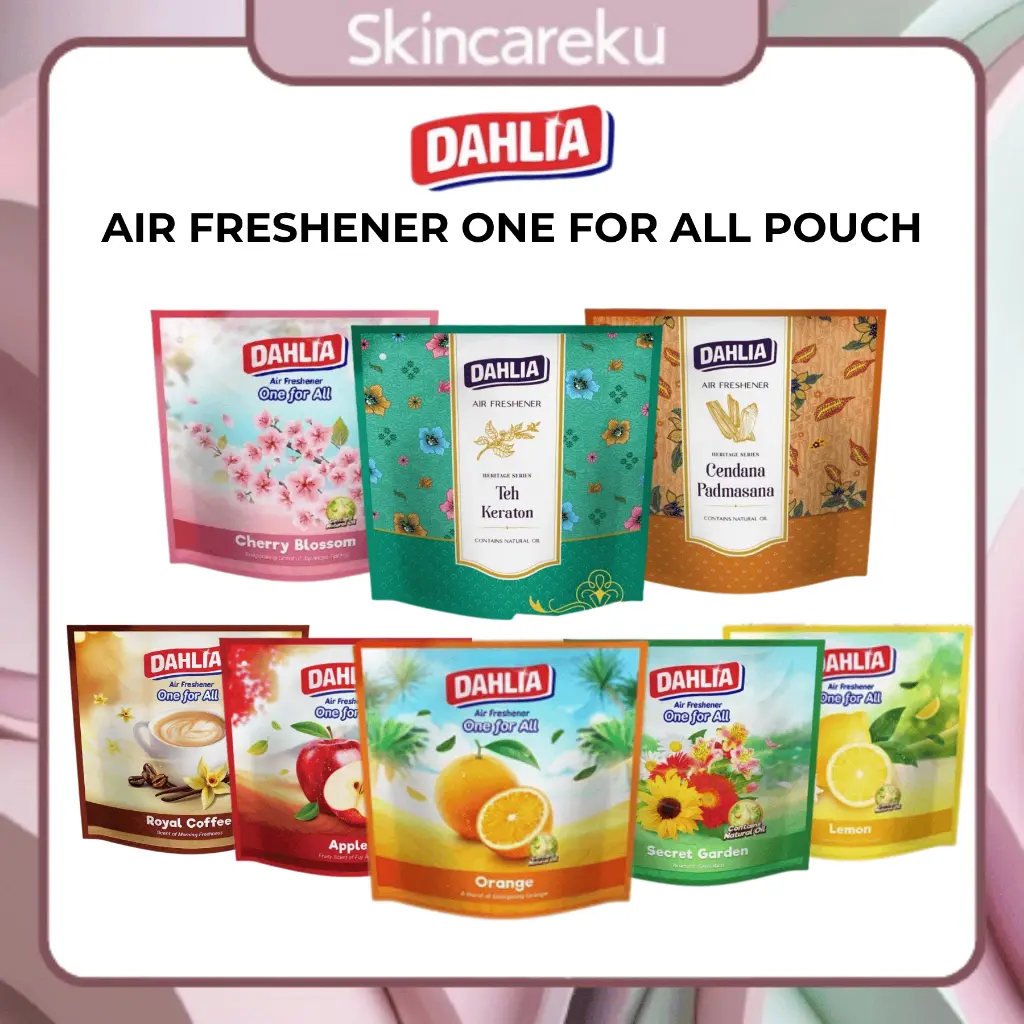 Dahlia Air Freshener One for all Pouch - Pengharum Ruangan - all varian teh keraton cendana