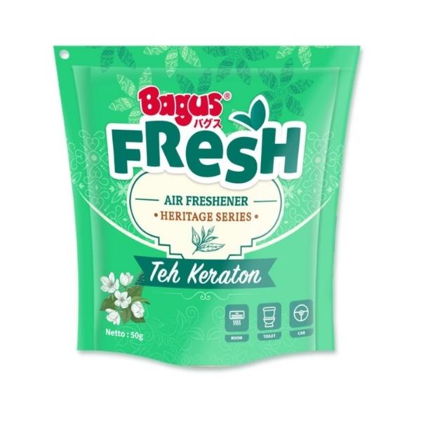 BAGUS FRESH AIR FRESHENER TEH KERATON POUCH 50 GR - Hypermart