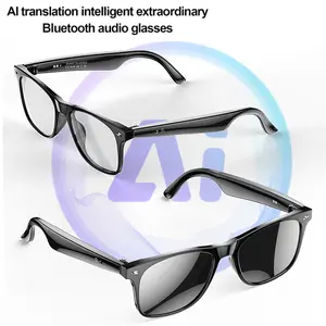 AI Intelligent Translation Bluetooth Glasses 134 Online Language AI Automatic Dialogue Translation Bluetooth Translation Glasses