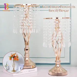 NEW Vas Rumbai Kristal Perancis Logam Pernikahan Hotel Restoran Kreatif Hari Valentine Natal