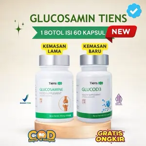 NYERI SENDI RADANG SENDI BANTALAN SENDI PENGAPURAN SENDI -HERBAL CHINA TIENS GLUCOSAMINE