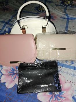 Product Review of 100RB isi banyak versi Tas Selempang Wanita CAHYA Hitam from C**9 1