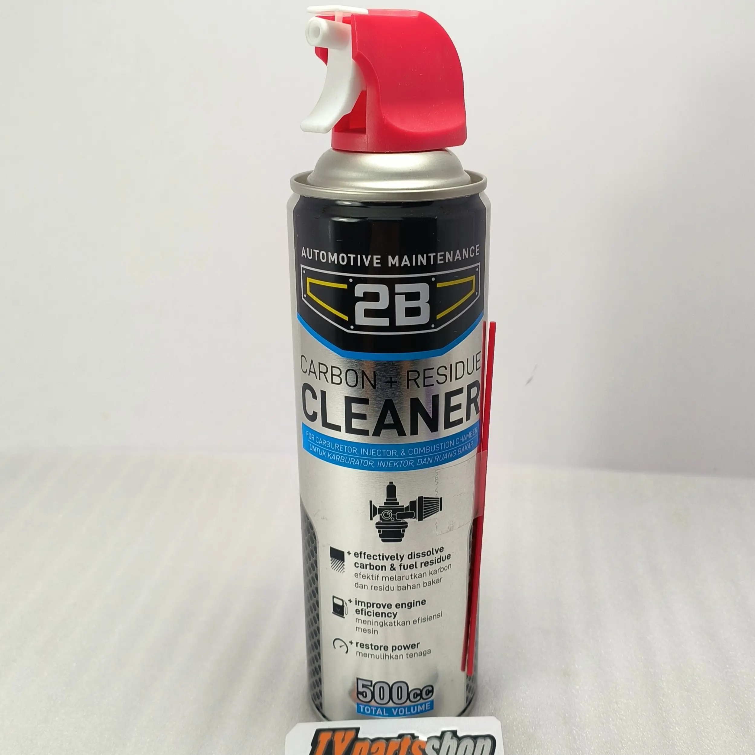 CARBON RESIDU CARBURATOR CARBURETOR KARBU CARBU & INJECTOR TB CLEANER 500 ML 2B