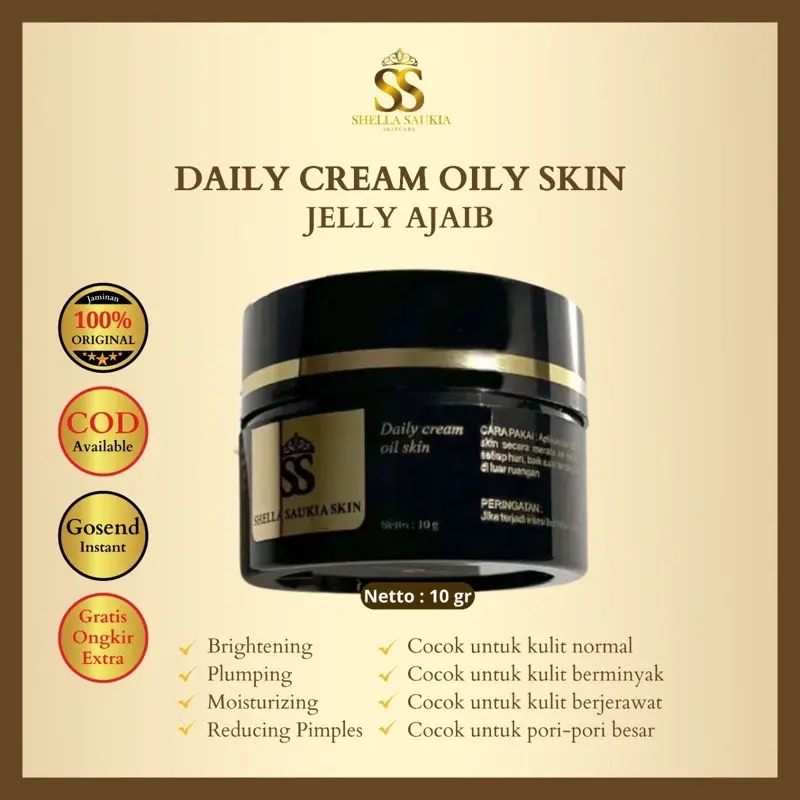 SSSKIN JELLY ( DAILY CREAM OIL SKIN)