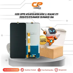 LCD Screen Untuk (LCD) OPPO A15/A15S/A16K/A16E & REALME C11 2020/C12/C15/NARZO 20/NARZO 30A