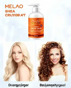 Melao Shea Cruyoba't Krim Curling untuk Membentuk Rambut Melembat dan Perawatan Perming Memastikan Rambut Lembut dan Sutra