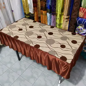 TAPLAK MEJA KAIN ZAIKAT PREMIUM RUMBAI REMPEL MEWAH