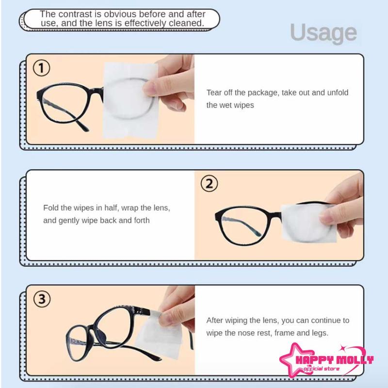 Product Introduction of 1 Pcs Tisu Anti Fog / Embun Lensa Kacamata & Kamera - Fog Wipes Glasses - FAMILY 21