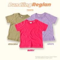 Gambar Toheto - Spesial Promo Paket Bundling Kaos Reglan Anak Usia 1 - 4 Tahun - Berry Grape Pumkin, 1 Tahun dari Toheto Kab. Ponorogo 4 Tokopedia