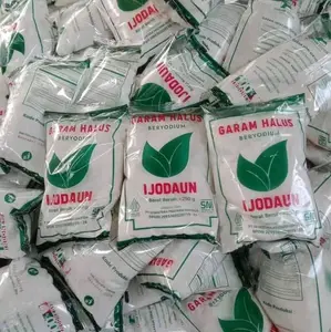 Garam halus konsumsi beryodium, Cap Ijo Daun kemasan 150 g