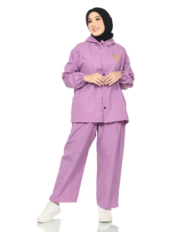 ORENZ JAS HUJAN SETELAN TERBAIK BAHAN TEBAL PVC 0.25 ANTI REMBES LENTUR 7