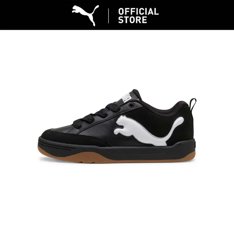 PUMA Sepatu Sneaker Park Lifestyle Uniseks Black-White 36