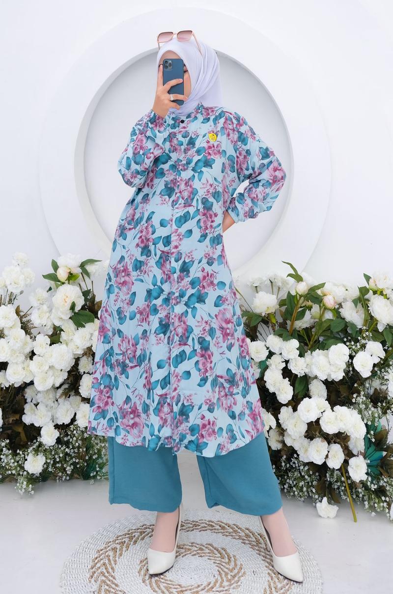 Product Introduction of ARUMI SETCEL Setelan Rayon Mix Crinkle Terbaru Model Kekinian Viral 2024 16