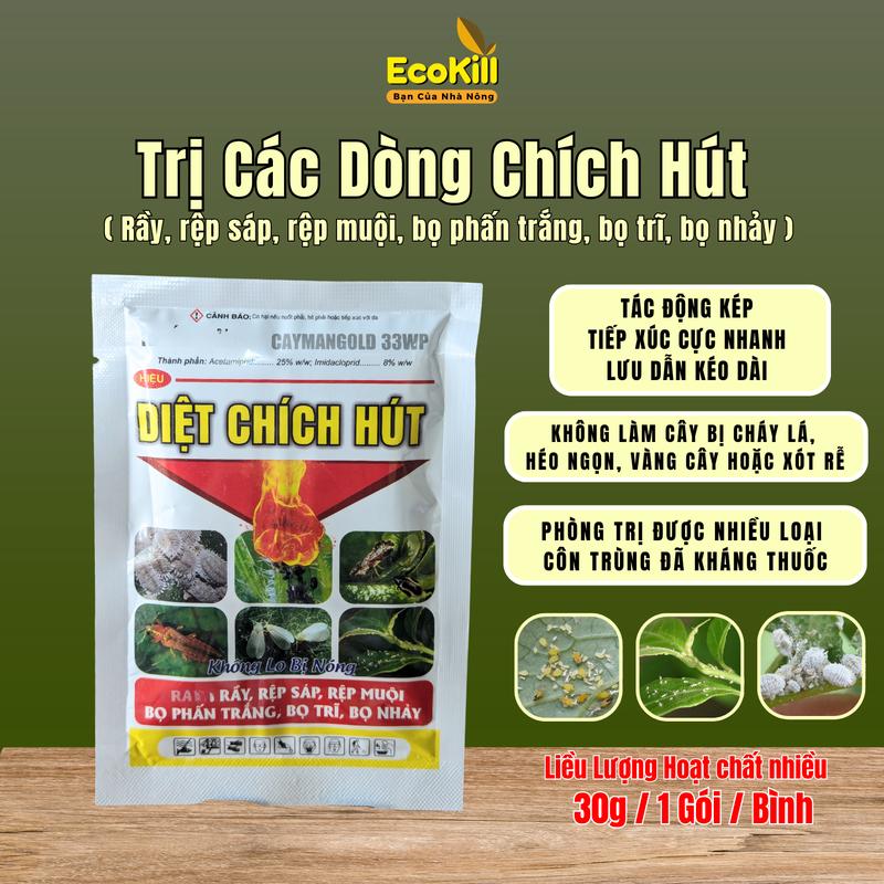 Gói Trừ Rầy Rệp & Sâu – diệt  Rầy xanh, rầy nâu, rầy lưng trắng, rệp, rệp sáp, bọ xít, bọ trĩ, bọ nhảy, bọ phấn trắng, sâu cuốn lá, sâu đục thân