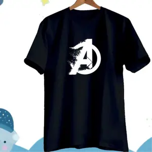 B2C KAOS ANAK DISTRO LAKI LAKI LENGAN PENDEK CAPTAIN AMERIKA AVENGERS USIA 10-13 TAHUN D129 D130