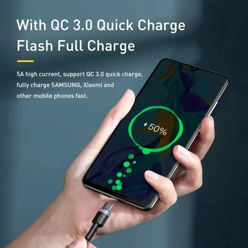 Cáp USB C, 120W, Loại Tốc Độ Cao, Dây Type-C sang USB C, Tương Thích Với iPhone 15, Sạc Nhanh PD, Macbook, Xiaomi, Samsung, One Plus, Cáp Sạc 5A 3