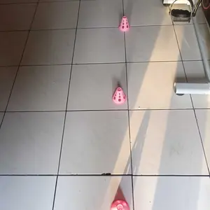 10pcs Kerucut Sepatu Roda Tahan Angin Rintangan Sepatu Roda Cone Sepatu Roda Dengan Tas Penyimpanan