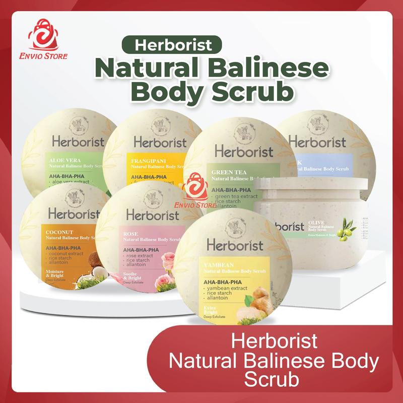 ENVIO - Herborist Natural Balinese Body Scrub - Body Scrub Lulur - Shop ...