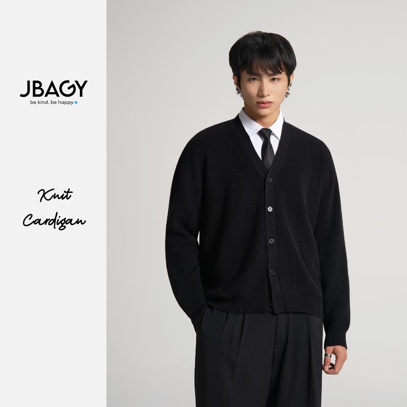  JBAGY Áo Khoác Cardigan Nam Dệt Len dày dặn Cao Cấp - JL001 