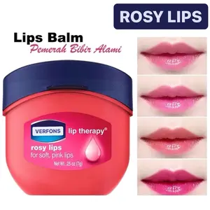 VERFONS Lip Therapy Original Rosy Lips / Vaslinnee lip therapy Pink Original [ grosir sembako ]