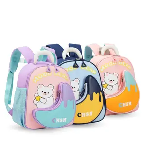TAS RANSEL ANAK MOTIF BERUANG LUCU | TAS SEKOLAH ANAK TK SD RINGAN & EMPUK