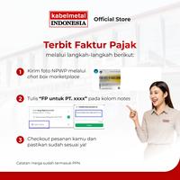 Gambar Kabel Metal - Kabel NYMHY 3x2.5 mm 100 Meter Serabut Tembaga KMI SNI - Hitam (H05VV-F) dari Kabelmetal Indonesia Kota Administrasi Jakarta Timur 4 Tokopedia